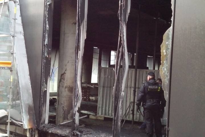 Pożar w warszawskim wieżowcu Q22. Ewakuacja kilkudziesięciu osób