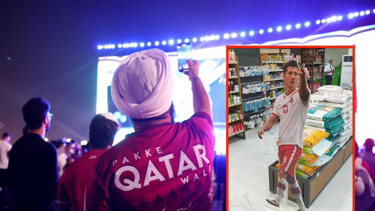 W katarskich sklepach nie jest trudno znaleźć podobiznę Roberta Lewandowskiego