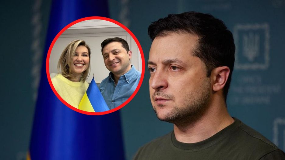 Wołodymyr Zełenski wyznał, kiedy ostatni raz widział żonę i dzieci 