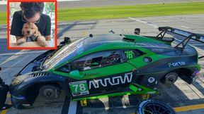 Zabierał szczeniaka na każdy wyścig. Paskudny wypadek w padoku