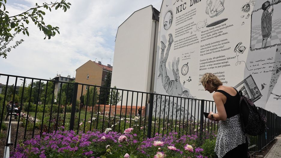 Park im. Wisławy Szymborskiej w Krakowie