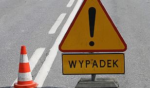 Wypadek pod Pabianicami spowodował utrudnienia w ruchu