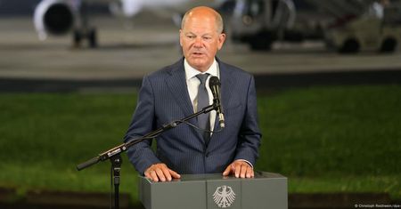 Wśród więźniów był morderca, zatrzymany przez Niemców. Olaf Scholz zabrał głos