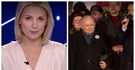 W "19.30" pokazano materiał o marszu 11 stycznia. "Na siłę zwożą ludzi autokarami"