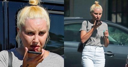 Amanda Bynes WYCHODZI NA PROSTĄ? Z jej twarzy zniknął kompromitujący tatuaż (ZDJĘCIA)