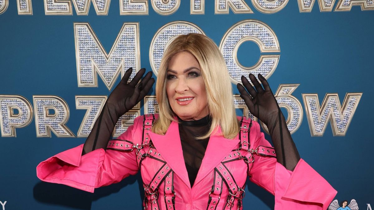 Beata Kozidrak na sylwestrowej imprezie pojawiła się w różu