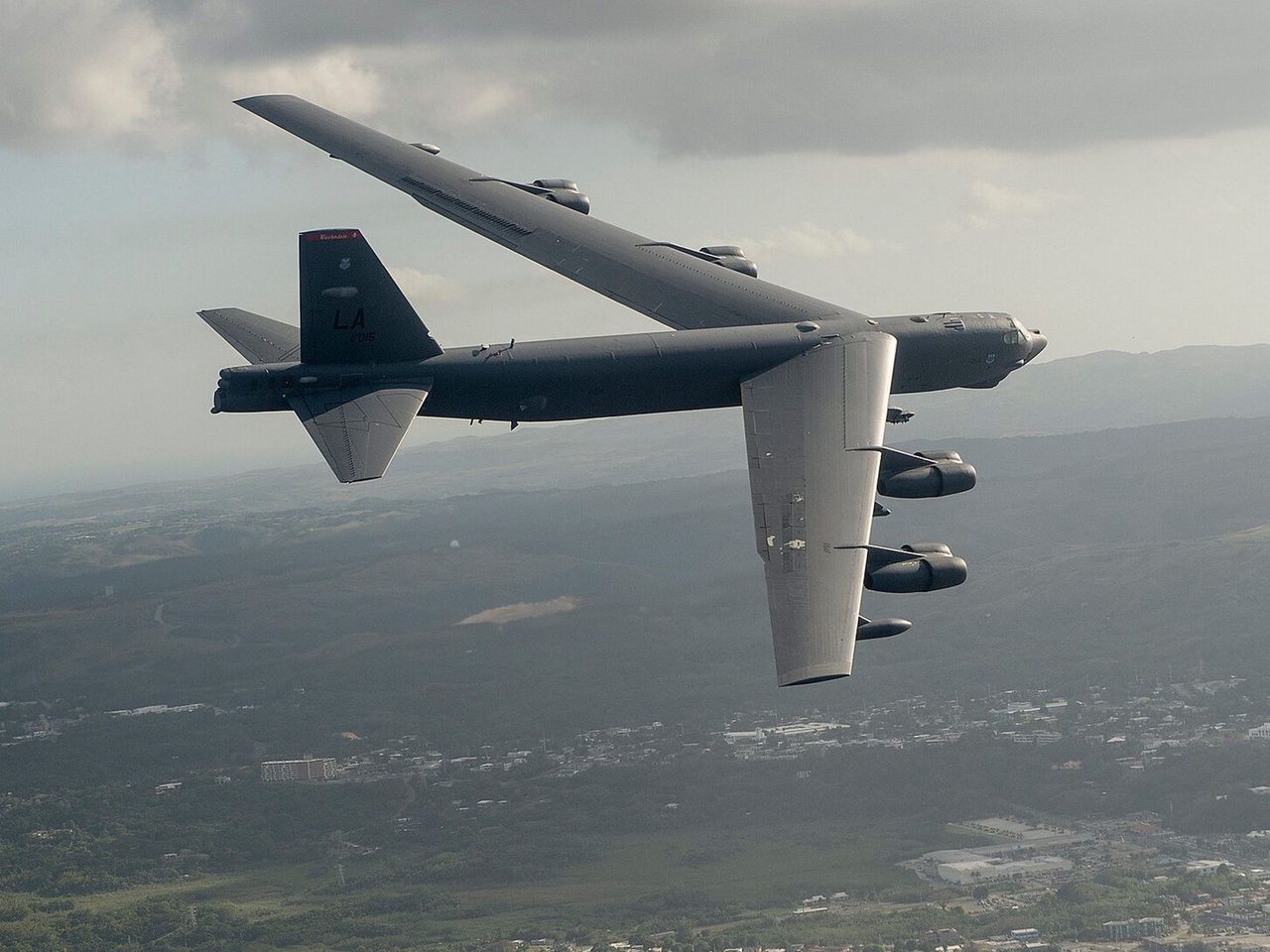 B-52 w locie