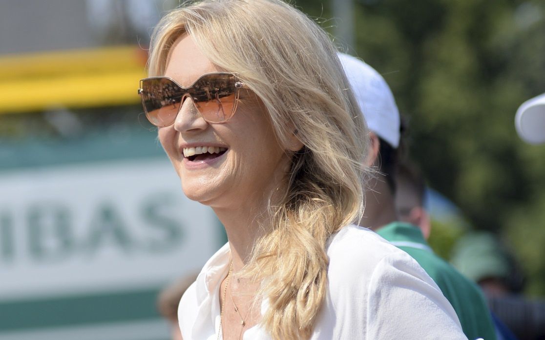 Grażyna Torbicka w modnych spodniach