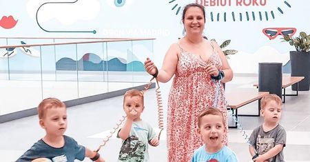 Mówi o sobie "Matka Gigantka". Ewa Frej wychowuje 6 dzieci, w tym dwie pary bliźniąt