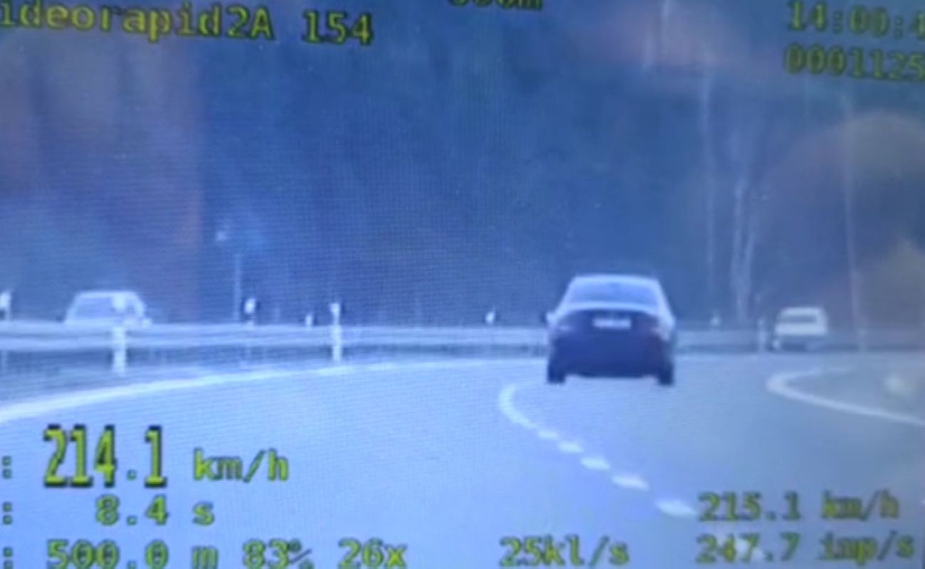 Pędziła 214 km/h, gorzko pożałowała. Policja pokazała nagranie