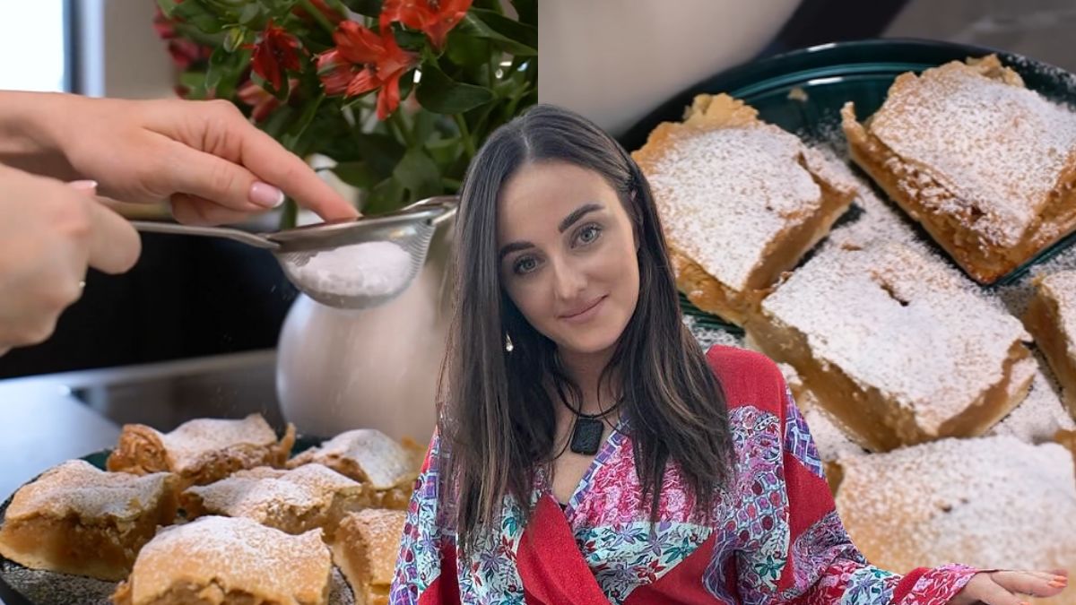 Ania Bardowska robi jabłecznik z przepisu swojej babci. Jest obłędny