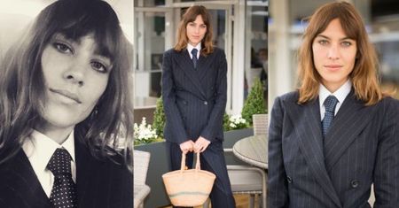 Elegancka Alexa Chung na Wimbledonie