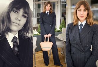 Elegancka Alexa Chung na Wimbledonie