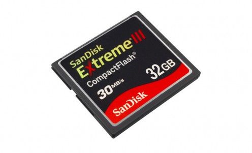 SanDisk Extreme III z 32GB pojemności