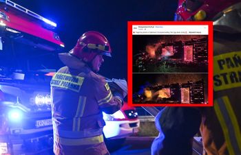 Spłonął drewniany dom. Dwie osoby nie żyją, jedna trafiła do szpitala