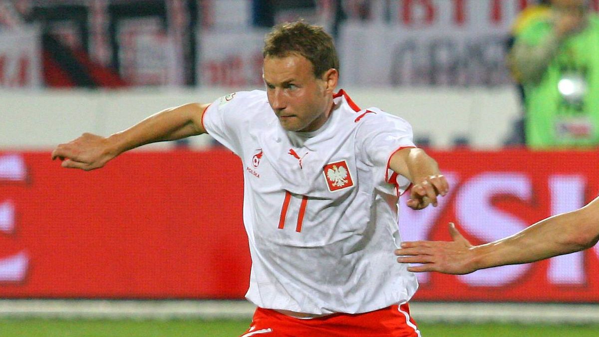 PAP / Piotr Ulanowski / Na zdjęciu: Tomasz Frankowski w meczu reprezentacji Polski w 2006 roku