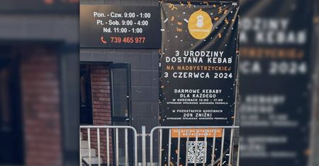 Darmowy kebab w Lublinie. Tylko dziś do godz. 17:00! Oto szczegóły