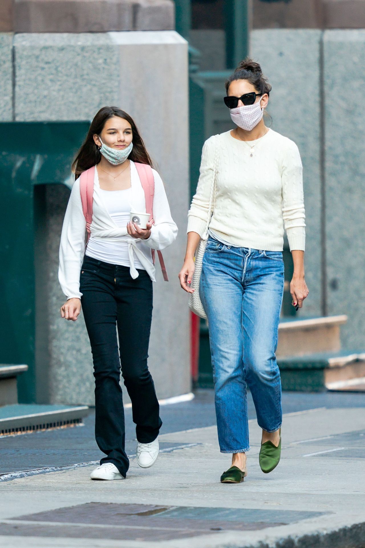 Suri Cruise and Katie Holmes