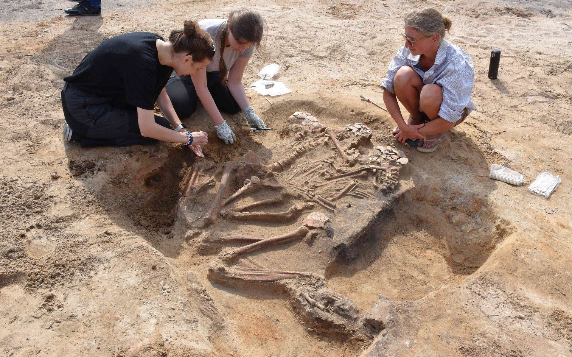 Pochówek sprzed 8 tysięcy lat w Orłowie pod Inowrocławiem