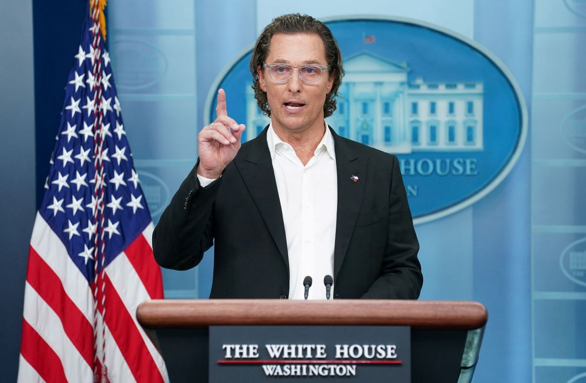 Matthew McConaughey idzie do polityki