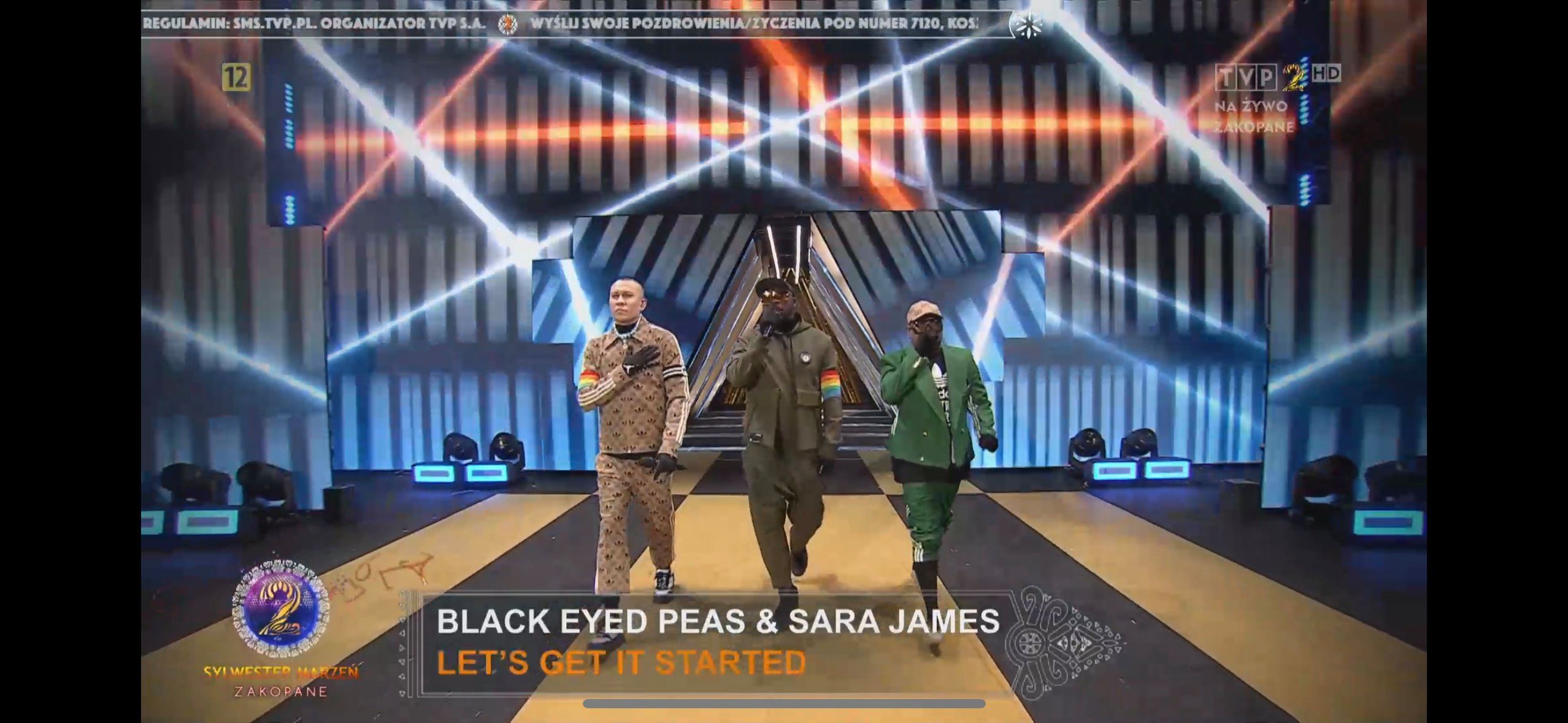 The Black Eyed Peas - Sylwester Marzeń z Dwójką 2022