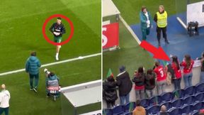 Ładny gest Ronaldo. Zrobił to już na rozgrzewce