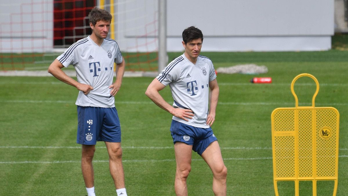 PAP/EPA / DPA / Na zdjęciu: Mueller i Lewandowski