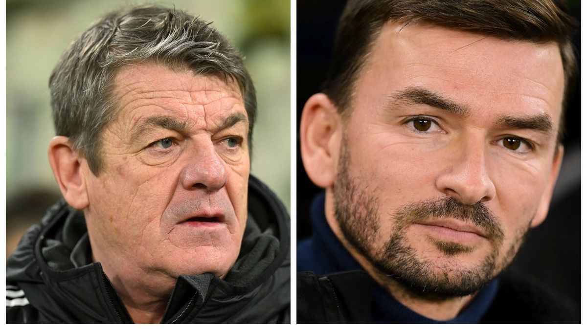 PAP / Adam Warżawa / Na zdjęciu: John Carver i Michal Gasparik