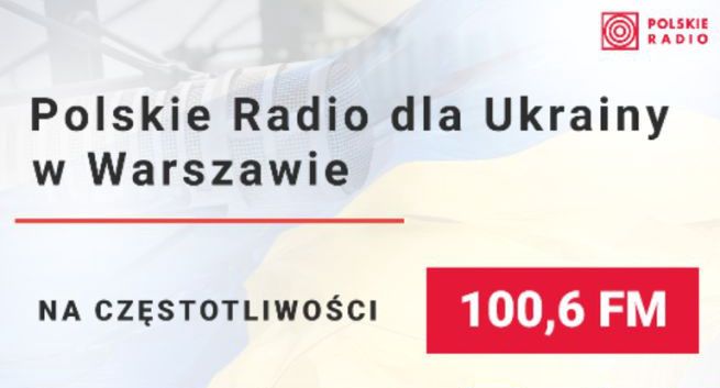 Nowa stacja dla Ukraińców w Warszawie. Polskie Radio zastąpiło rozgłośnię Radia ZET