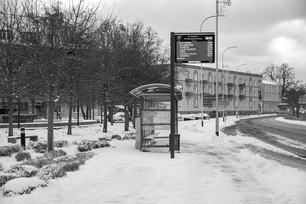 Zima, Piła, śnieg