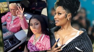 Nicki Minaj przerobiła zdjęcia z Trumpem. Internet bez litości
