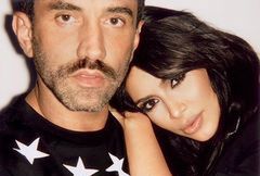 Kim Kardashian i Riccardo Tisci w sesji dla "Sorbet Magazine"