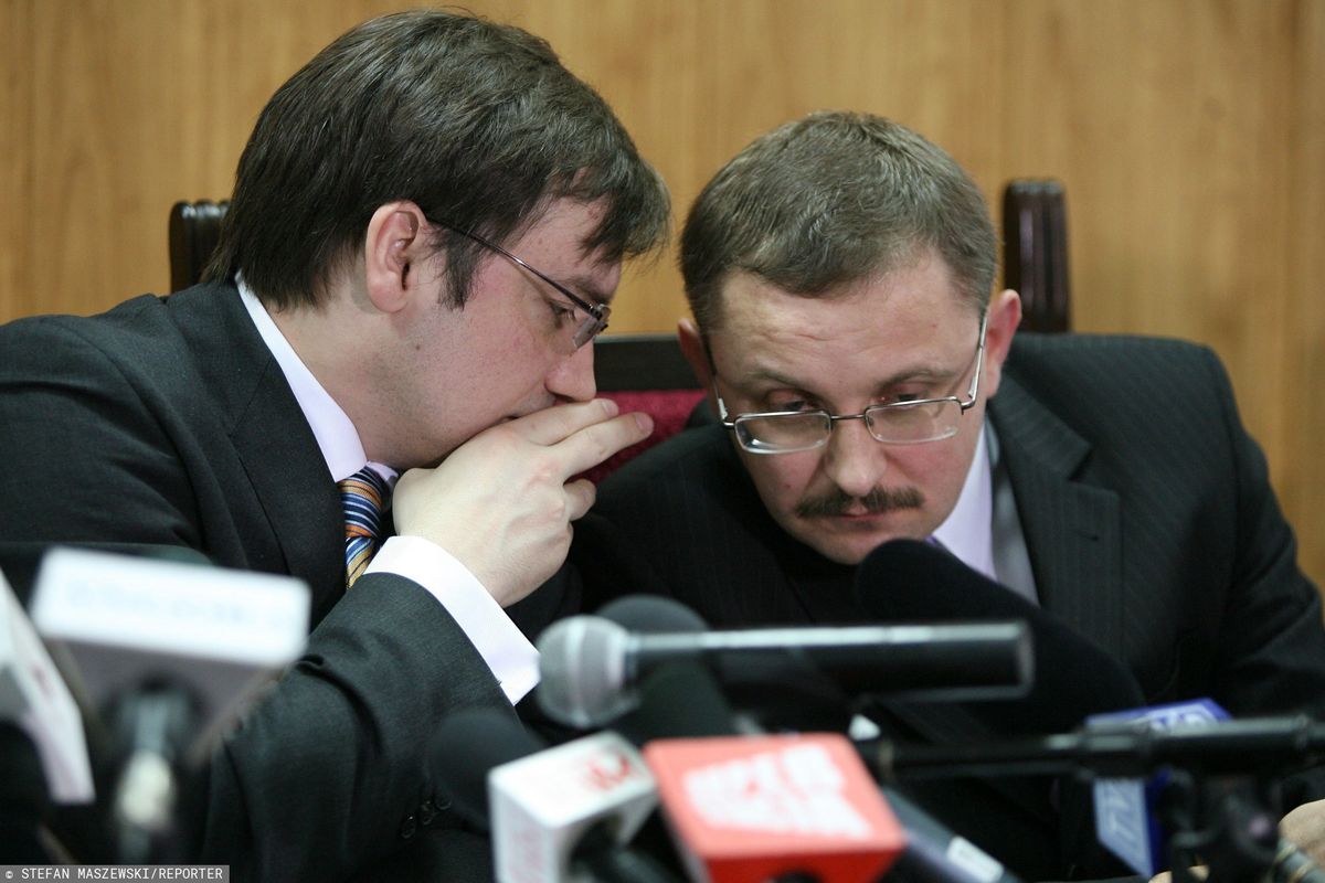 Krzysztof Józefowicz (po prawej) za poprzednich rządów PiS w latach 2005-2007 był wiceministrem sprawiedliwości, zastępcą Zbigniewa Ziobry