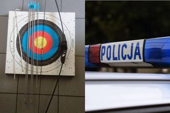 Ćwiczył w parku strzelanie z łuku. Trafił przechodnia w kolano