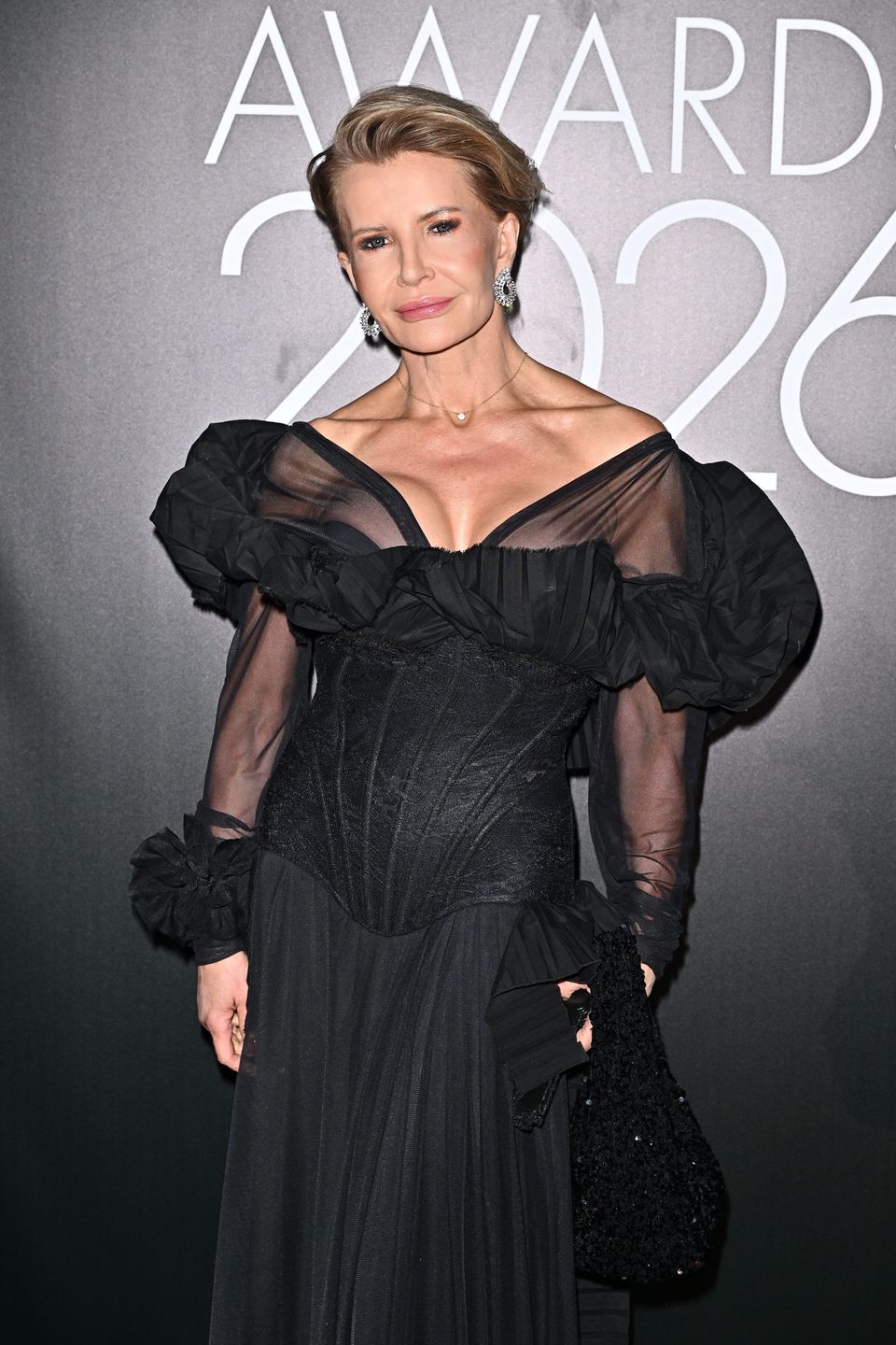 Joanna Racewicz walczy o uwagę na Elle Style Awards