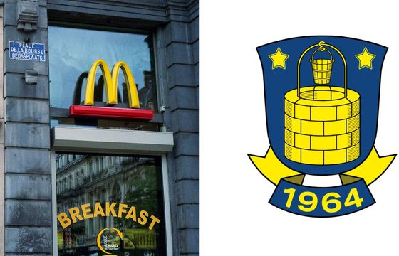McDonald's zmieni logo w jednej restauracji. W obawie przed kibicami