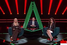 Kadr z „Trójkąta politycznego” w TVP Info