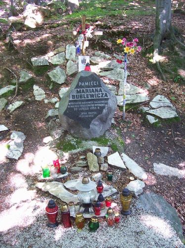 Miejsce śmierci Mariana Bublewicza (fot. Miezian, Wikipedia)