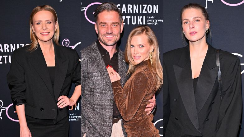 Gwiazdy na premierze spektaklu 