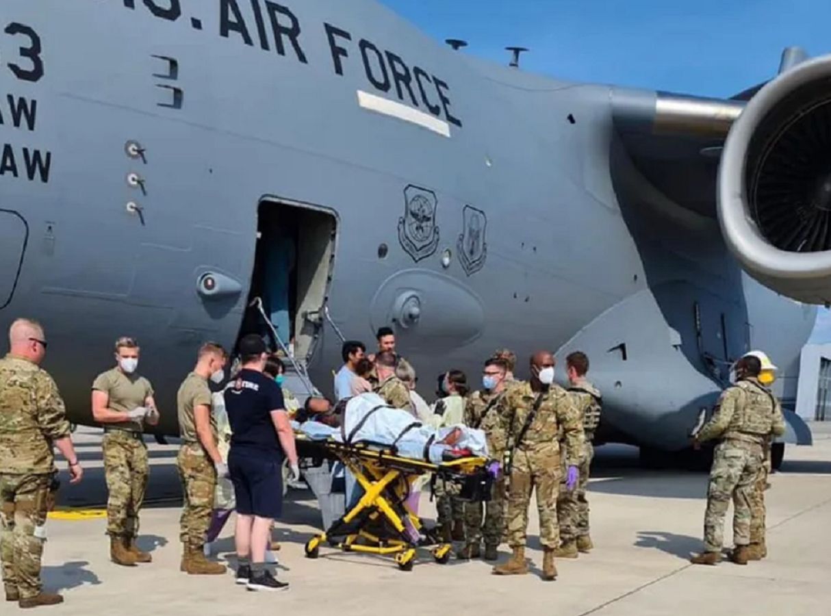 Urodziła w Air Force C-17. Dziecko nazwała na cześć samolotu