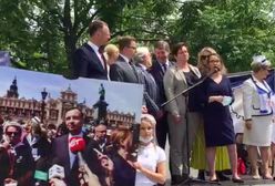 Warszawa. Manifestacja medyków przed Sejmem. O godne warunki pracy i płacy