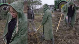 Przerażona Ciupa WALCZY Z ODCHODAMI w "Damach i Wieśniaczkach". "Mam gnój we włosach!"