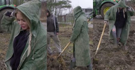 Przerażona Ciupa WALCZY Z ODCHODAMI w "Damach i Wieśniaczkach". "Mam gnój we włosach!"