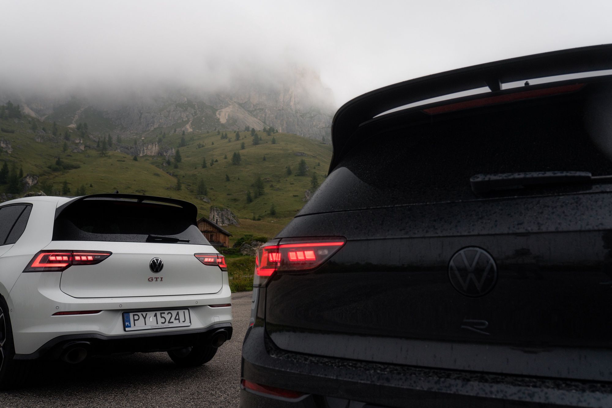 Gran turismo: Volkswagen Golf GTI Clubsport i R w Alpach
