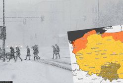 IMGW ostrzega: burze śnieżne nawiedziły Polskę. 22 tysiące odbiorców bez prądu