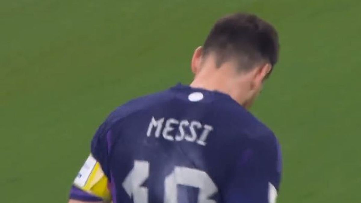 Messi po niestrzelonym rzucie karnym