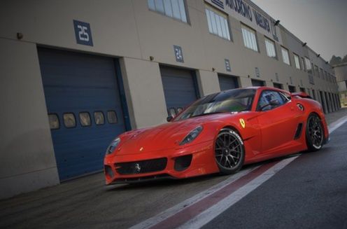 Ferrari 599 GTO na torze! [wideo]