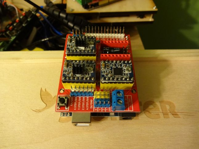 Shield CNC wraz z Arduino Uno