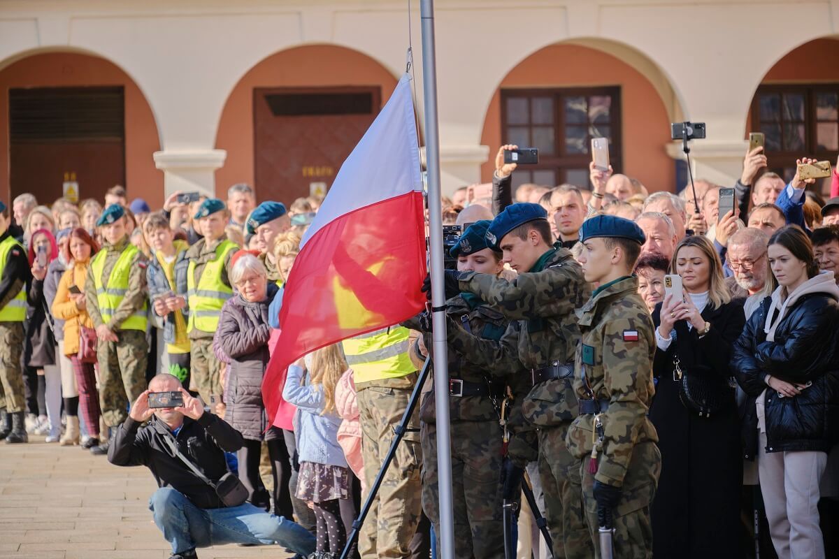 Ślubowanie kadetów klas mundurowych XIV LO Lublin