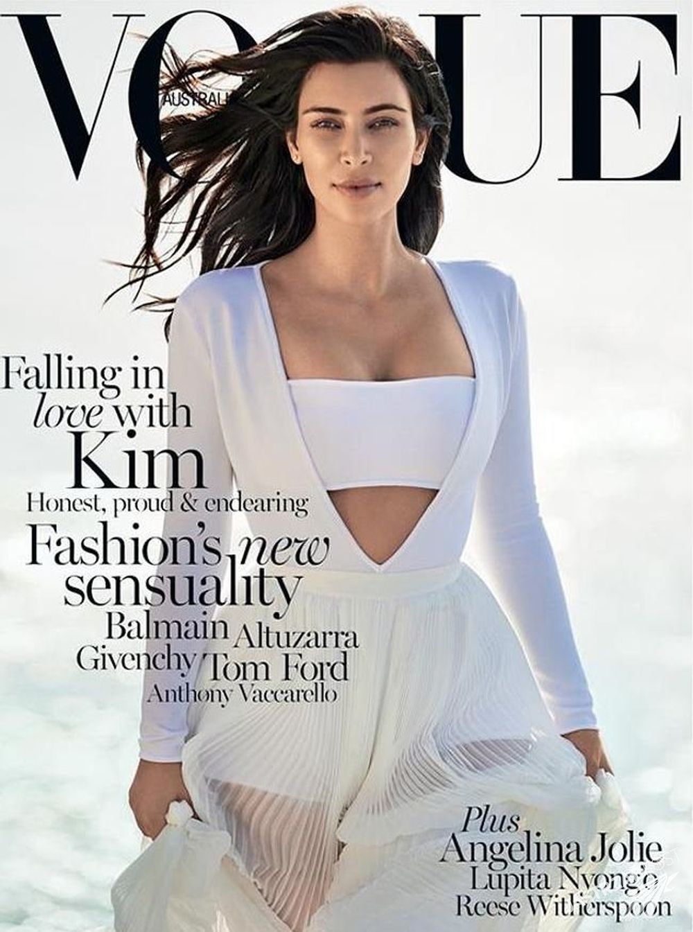 Kim Kardashian na okładce Vogue